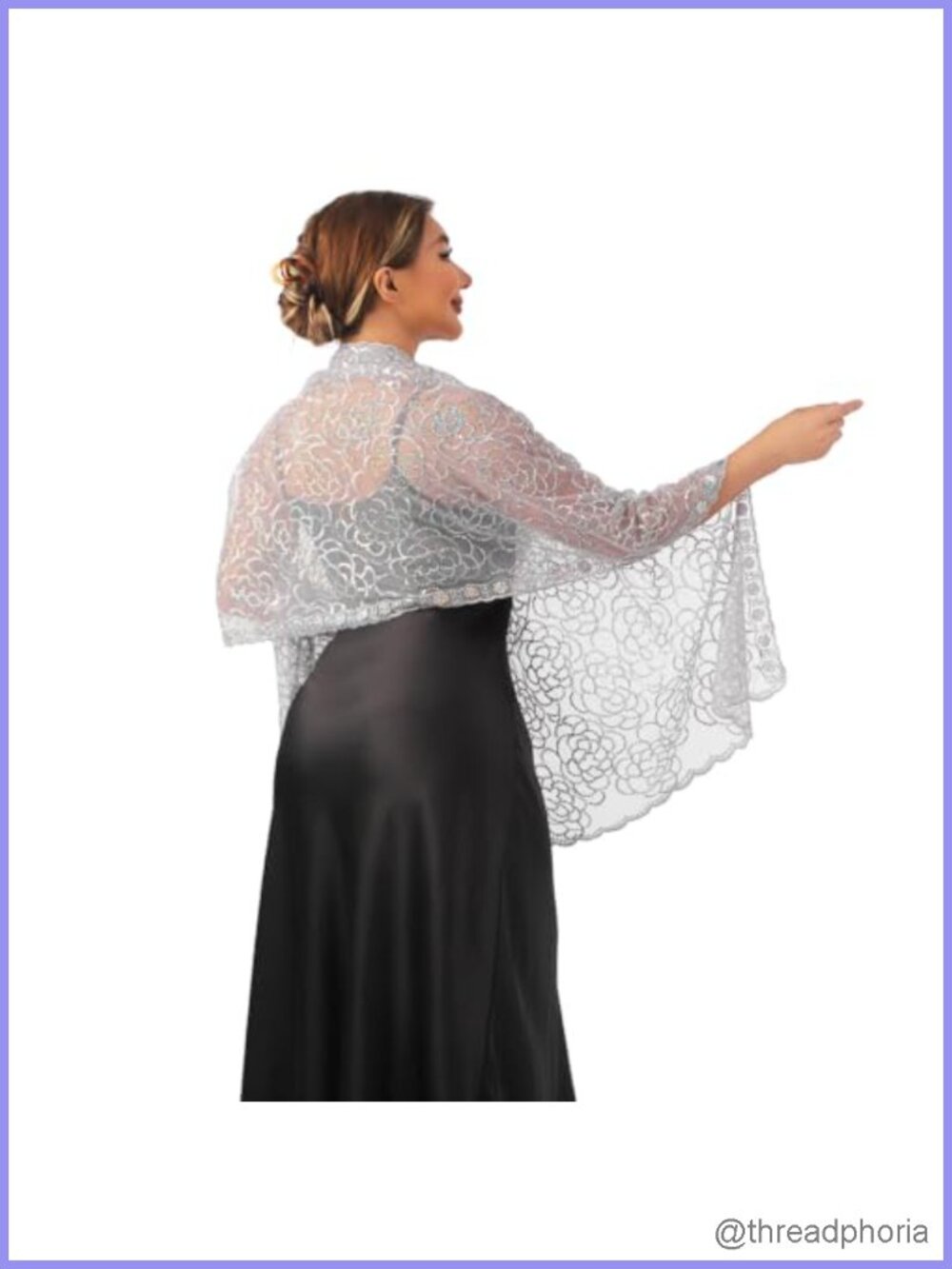 Sequin Sequins Shawl Wrap Evening Dress Sheer Shoulder Cover Up Wedding Scarf